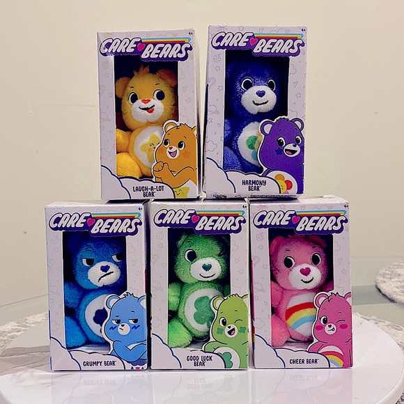 ☀️Care Bears - Micro Plush - Complete Set of 5 - Picture 1 of 7